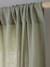 Semi-sheer Rod Pocket Curtain in Cotton Gauze cinnamon+ecru+grey blue+sage green 