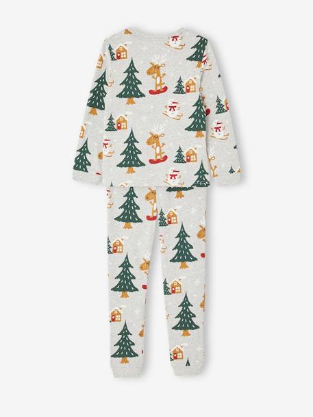 Christmas Combo: Pyjamas + Socks for Boys marl grey 