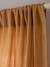 Semi-sheer Rod Pocket Curtain in Cotton Gauze cinnamon+ecru+grey blue+rosy+sage green 