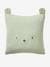 Cotton Gauze Animal Cushion cinnamon+rose+sage green 