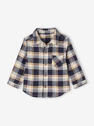 Baby-Chequered Flannel Shirt for Babies