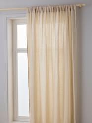 Bedding & Decor-Semi-sheer Rod Pocket Curtain in Cotton Gauze