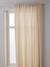 Semi-sheer Rod Pocket Curtain in Cotton Gauze cinnamon+ecru+grey blue+rosy+sage green 