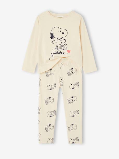 Girls' pyjamas SNOOPY Peanuts® vanilla 