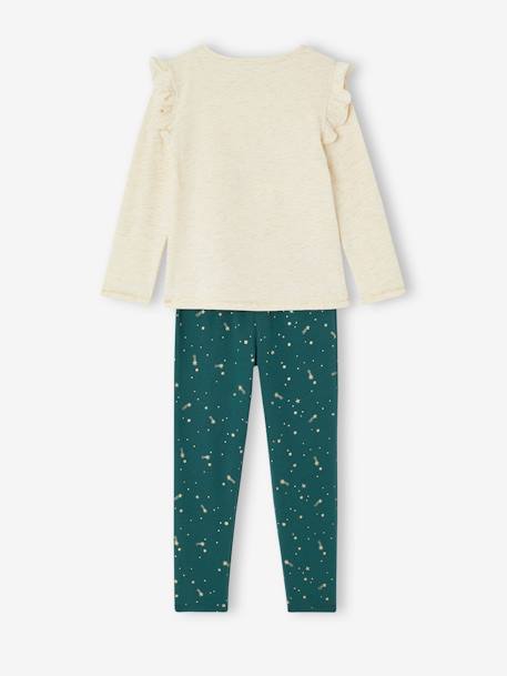 Christmas Set: Pyjamas + Socks green 