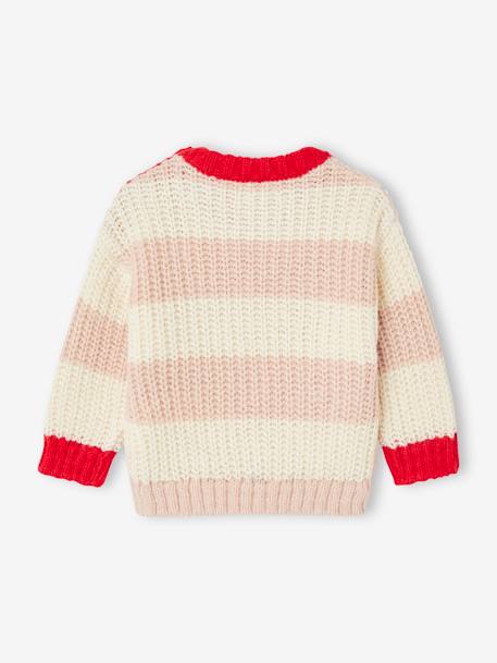 Matchy-Matchy Striped Jumper for Babies, Family Capsule Collection striped pink 