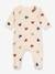 PETIT BATEAU baby cotton heart pyjamas beige 