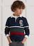 Polo shirt for boys - organic cotton - CYRILLUS navy blue 