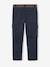 MEDIUM Hip MorphologiK Straight Leg Cargo Trousers for Boys bronze+night blue 