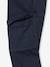 NARROW Hip MorphologiK Straight Leg Cargo Trousers for Boys bronze+night blue 