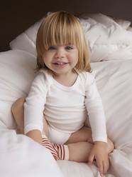 Baby-Bodysuits & Sleepsuits-Pack of 2 Long Sleeve Bodysuits by Petit Bateau