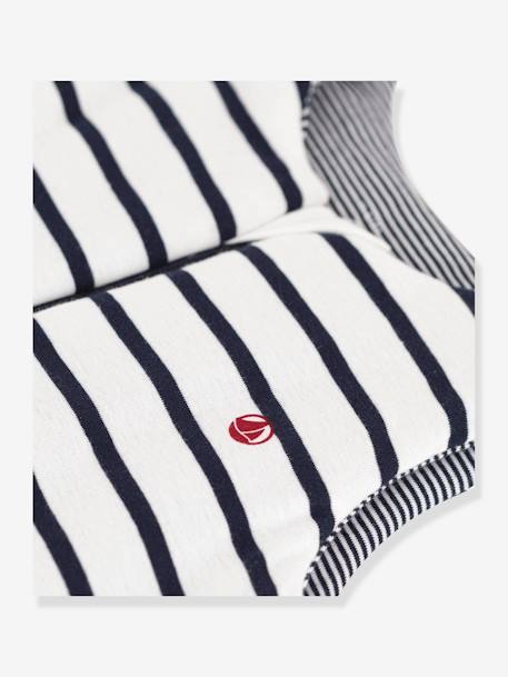 Striped cotton sleepbag PETIT BATEAU striped blue 