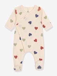 Baby-Pyjamas-PETIT BATEAU baby cotton heart pyjamas