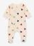 PETIT BATEAU baby cotton heart pyjamas beige 