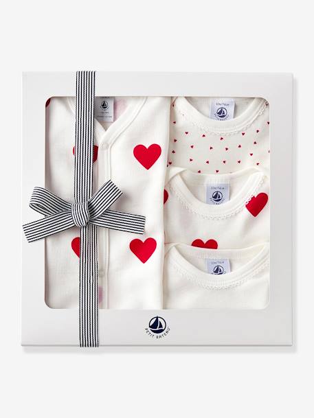 PETIT BATEAU baby gift box striped blue 