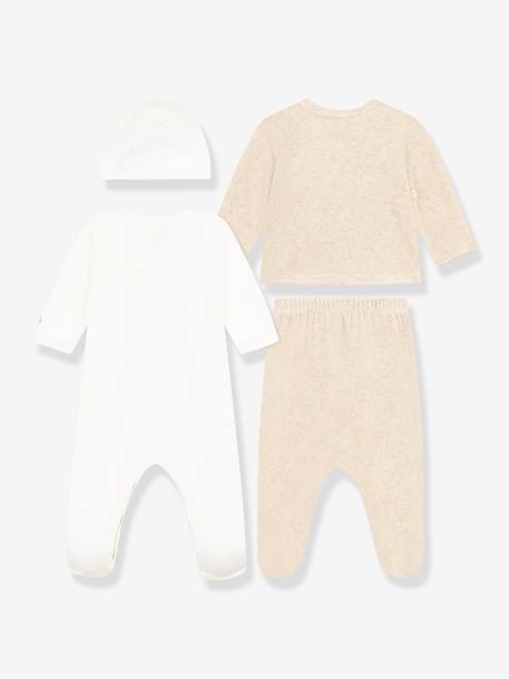 PETIT BATEAU baby gift set beige 