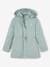 3-in-1 Parka with Hood for Girls GREEN DARK SOLID+grey green+navy blue+PURPLE MEDIUM SOLID 