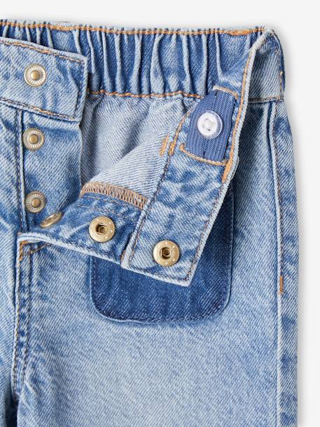 Wide-Leg Jeans for Baby Girls stone 