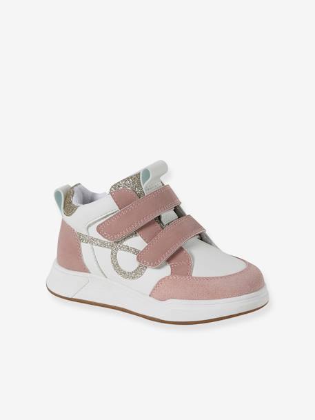 High-Top Hook-&-Loop Trainers for Children set pink 