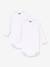 Pack of 2 Long Sleeve Bodysuits by Petit Bateau white 