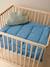 Dual Fabric Floor/Playpen Mat, Plain indigo+ochre+olive+taupe+terracotta 