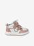 High-Top Hook-&-Loop Trainers for Children set pink 