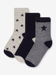 -Pack of 3 pairs of boys' socks PETIT BATEAU