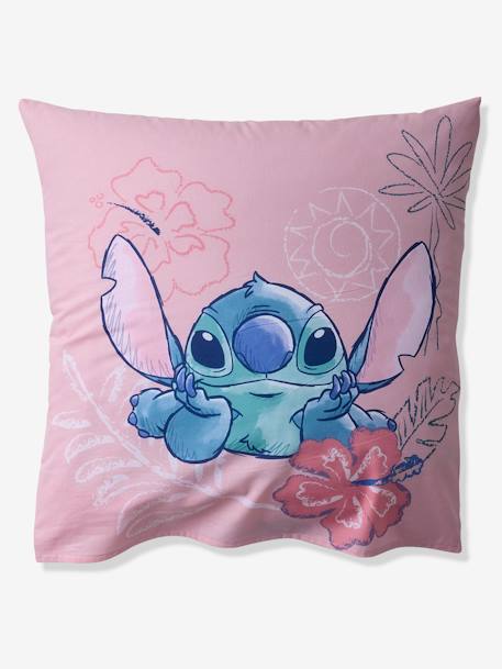 Duvet Cover + Pillowcase Set for Children, Stitch printed pink 