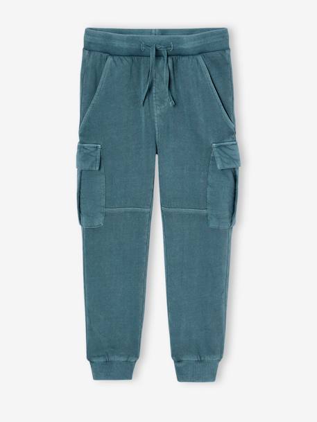 Combat Trousers for Boys peacock blue 