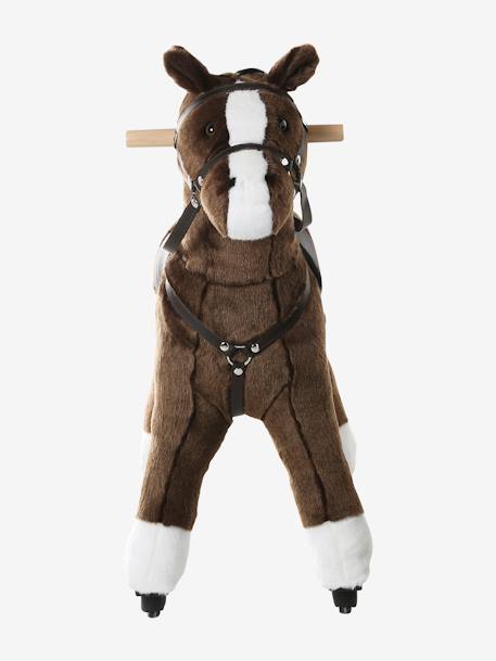 Horse on Wheels in FSC® Wood brown+dark brown 