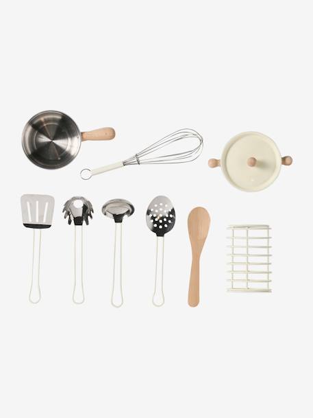 Cookware in Metal & FSC® Wood ecru 