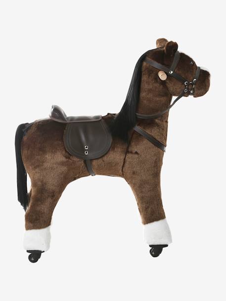 Horse on Wheels in FSC® Wood brown+dark brown 