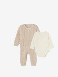 Baby-3-Piece Unisex Combo for Newborn Babies