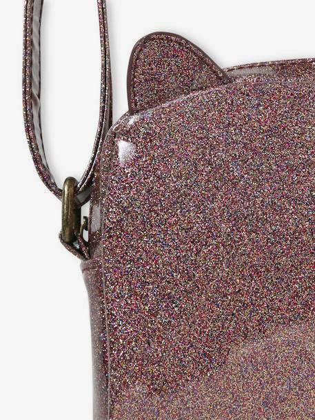 Glittery Bag with Fancy Cat Ears for Girls multicoloured 