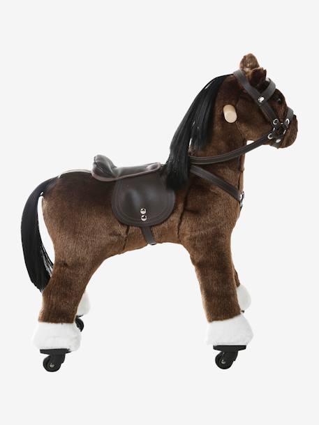 Horse on Wheels in FSC® Wood brown+dark brown 