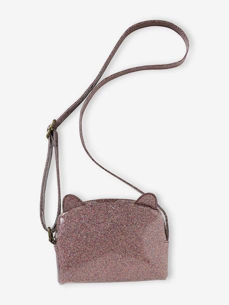 Glittery Bag with Fancy Cat Ears for Girls multicoloured 