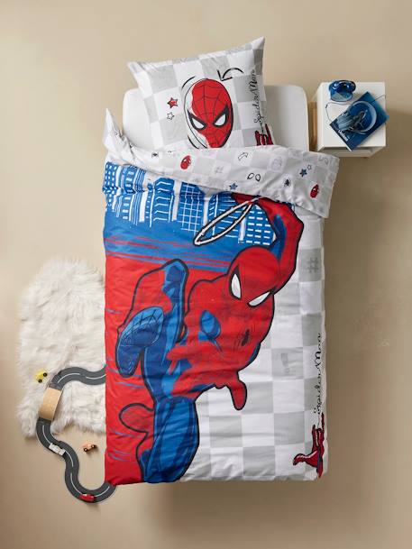 100% cotton printed bedding set, SPIDERMAN Size: 140x200 cm printed red 