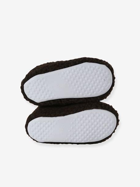 Sherpa Slippers for Children brown 