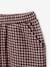 Chequered Trousers in Flannel for Babies chequered brown 