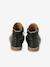 Leather Boots with Elastic, for Baby Girls black+Camel+navy blue 