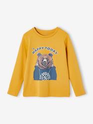 Boys-Tops-T-Shirts-Fun Top with Sketch-Like Animal Motif for Boys