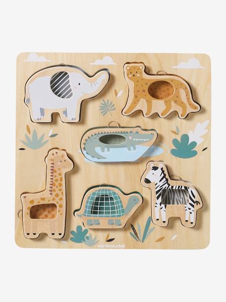 2-in-1 Puzzle in FSC® Wood, Tanzania green 