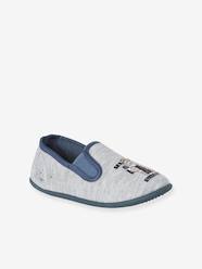 Shoes-Boys Footwear-Slippers-Elasticated Slippers in Canvas for Children