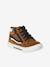 High-Top Leather Shoes for Boys brown 