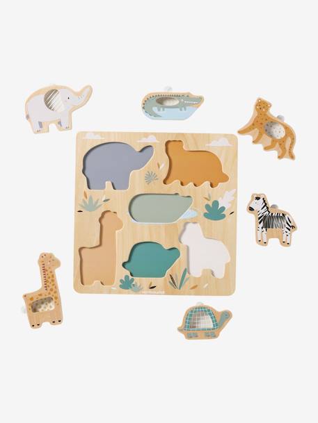 2-in-1 Puzzle in FSC® Wood, Tanzania green 