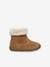 B Macchia Girl B464PC GEOX®  fur-lined boots camel 