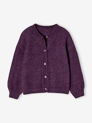 Girls-Cardigans, Jumpers & Sweatshirts-Soft Knit Cardigan for Girls