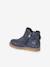 Leather Boots with Elastic, for Baby Girls black+Camel+navy blue 