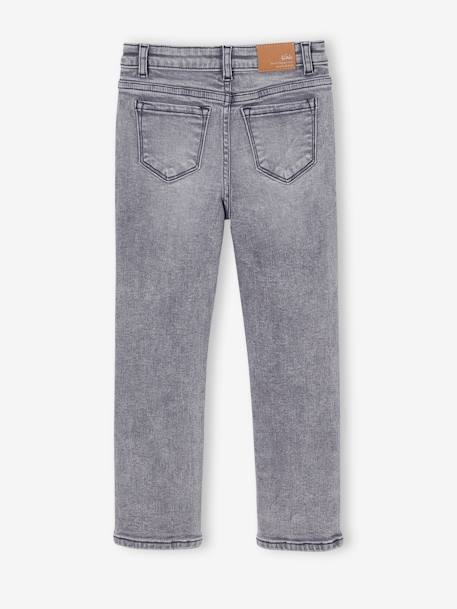 MEDIUM Hip, Slim Leg MorphologiK Jeans, for Girls deep blue+denim grey+medium blue 