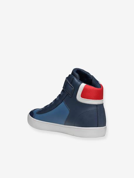 GEOX® Gisli Boy high-top velcro sneakers navy blue 